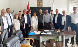 CHP heyetinden Başkan  Dereli'ye kutlama ziyareti