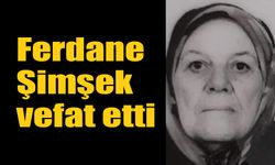 Ferdane Şimşek vefat etti