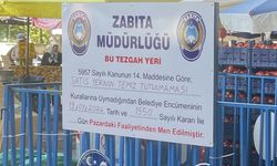 Çorum'da kurallara uymayan pazarcıya kapatma cezası verildi