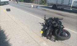 Motosikletli genç kızın feci ölümü