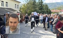 Kansere yenik düşen polis memuru memleketi Çorum'da toprağa verildi