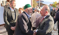 Vali Çalgan Alören  Köyü Camii’ni inceledi