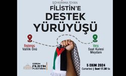 Filistin’e Destek  Yürüyüşü yarın