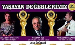 61. “Yaşayan Değerlerimiz” etkinliği 2 Kasım Cumartesi akşamı Avcılar’da