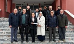 AK Parti Kargı İlçe Başkanı Av.  Gülhan Demiral mazbatasını aldı