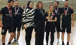 Mecitözü’nde kurumlar voleybolda kapıştılar