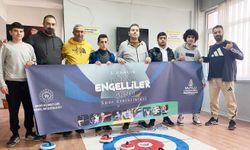 Çorum Özel Eğitim Meslek Lisesi'nde  langırt, curling ve masa tenisi etkinliği