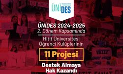 Hitit Üniversitesi öğrenci  kulüplerinin 11 projesine destek