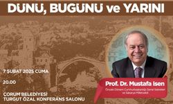 Prof. Dr. Mustafa  İsen Çorum’da