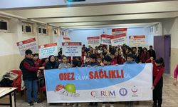 Öğrencilere “sağlıklı  beslenme ve teknoloji  doğru kullanımı” anlatıldı