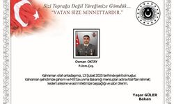 MSB duyurdu: Şehidimiz var!