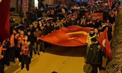 Çorum’da İBB Baskanı Ekrem İmamoğlu'na destek yürüyüşü ikinci gününde