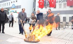 Soğuk havada Nevruz sevinci