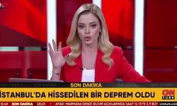 Canlı yayında deprem anı! Şiddetli depremi canlı yayında yaşadılar