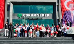 Safi Çorum Şeker’de 23 Nisan coşkusu... Geleceğin umut çiçekleri