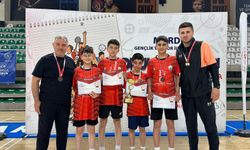 Osmancıklı badmintoncular Mardin’de Türkiye üçüncüsü