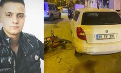 Otomobil ile çarpışan  motosikletin sürücüsü öldü