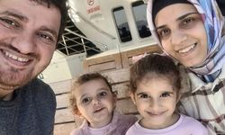 Baba ve 2 kızının hayatını kaybettiği facianın ardından yürek yakan kare
