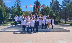 Çorumlu eczacılar  Ata’nın huzurunda