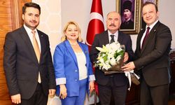 Çorum Eczacı Odası’ndan  Vali Ali Çalgan’a ziyaret