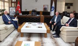 Gökcan ve Yaşar’dan  Başkan Aşgın’a ziyaret