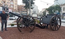 Sungurlu’da kavşaklara  top arabası yerleştirildi