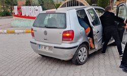İki otomobilin çarpışması  sonucu 1 kişi yaralandı