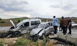 Osmancık yolunda kaza: 4 yaralı