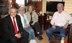 Ayla ve Hüseyin Poroy dostlarını ziyaret etti