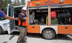 Çorum'da engelliler AFAD'ın arama-kurtarma etkinliğine katıldı