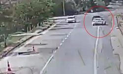 2 kişinin öldüğü kaza kamerada