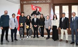 Öğretmen ve öğrencilere  iyi örnekler sergisi ödülü