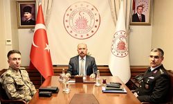 Vali Çalgan, asayiş  toplantısına katıldı