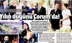 Çorum’a ünlü yağacak