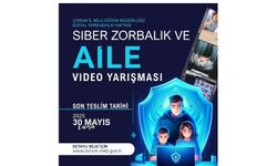 Çorum'da “siber zorbalık ve aile”  temalı video yarışması başladı