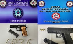 Asayiş operasyonlarında  çok sayıda silah ele geçirildi