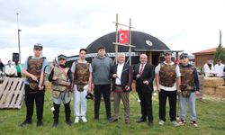Türkiye’de bir ilk! Çorum'da “Liselerarası Ok Savaşları” düzenlendi