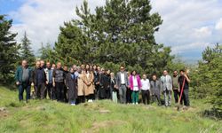 SGK çalışanlarından hatıra ormanına fidan