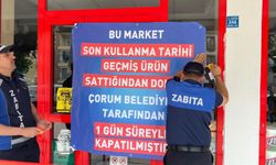 Çorum'da bir zincir market daha kapatıldı