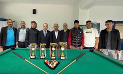 Mecitözü’nde 19 Mayıs Gençlik Haftası Pool 8 Top Bilardo Turnuvası yapıldı