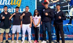 Üniversiteli muay thaicilerden 1 altın, 2 gümüş, 1 bronz madalya