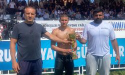 Gökçe, Manavgat Yağlı  Güreşlerinde üçüncü