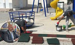 İsbir’den Ortaköy’e yeni  çocuk oyun park alanı