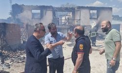 CHP’den yangınzede aileye  geçmiş olsun ziyareti