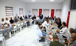 Alaca’da Kaymakam  Tok için veda yemeği