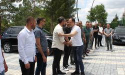Kaymakam Tok'u ilçe protokolü  ve mesai arkadaşları uğurladı
