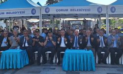 Çorum esnafı ve protokol  ülkenin birliği için dua etti