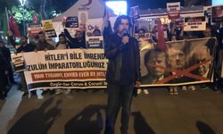 Çorum'da Gazze için protesto: “Gazze yanıyor,  insanlık ölüyor”