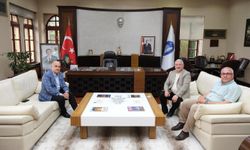Aşgın, Vali Dağlı  ve Işık’ı ağırladı