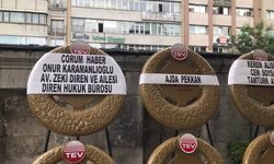 Devlet Devrim’in cenaze töreninde ÇORUM HABER ve Onur çelengi